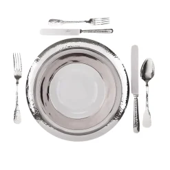 Piatto decorativo in argento sterling Troiana