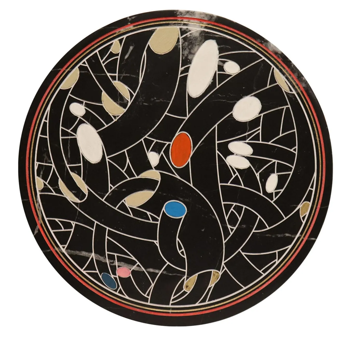 Piatto decorativo Marblelous XII di Federico Pepe