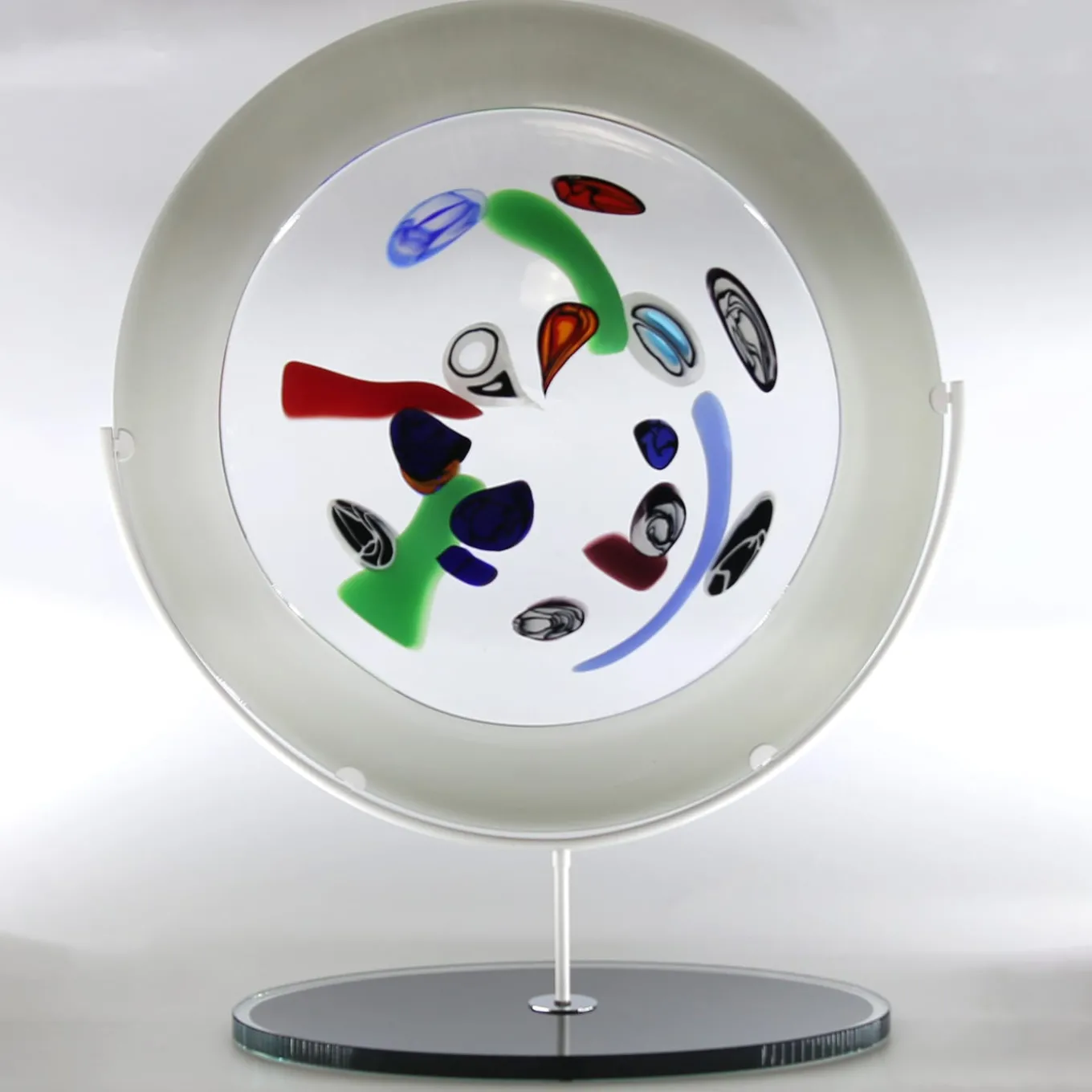 Piatto decorativo Murrine