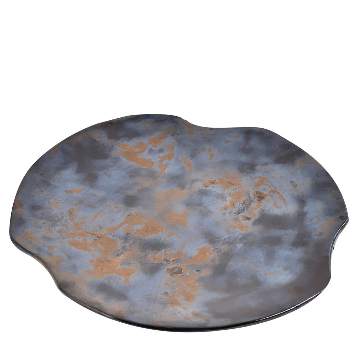 Piatto Decorativo Notte Stellata #2 in Ceramica di Nino Basso