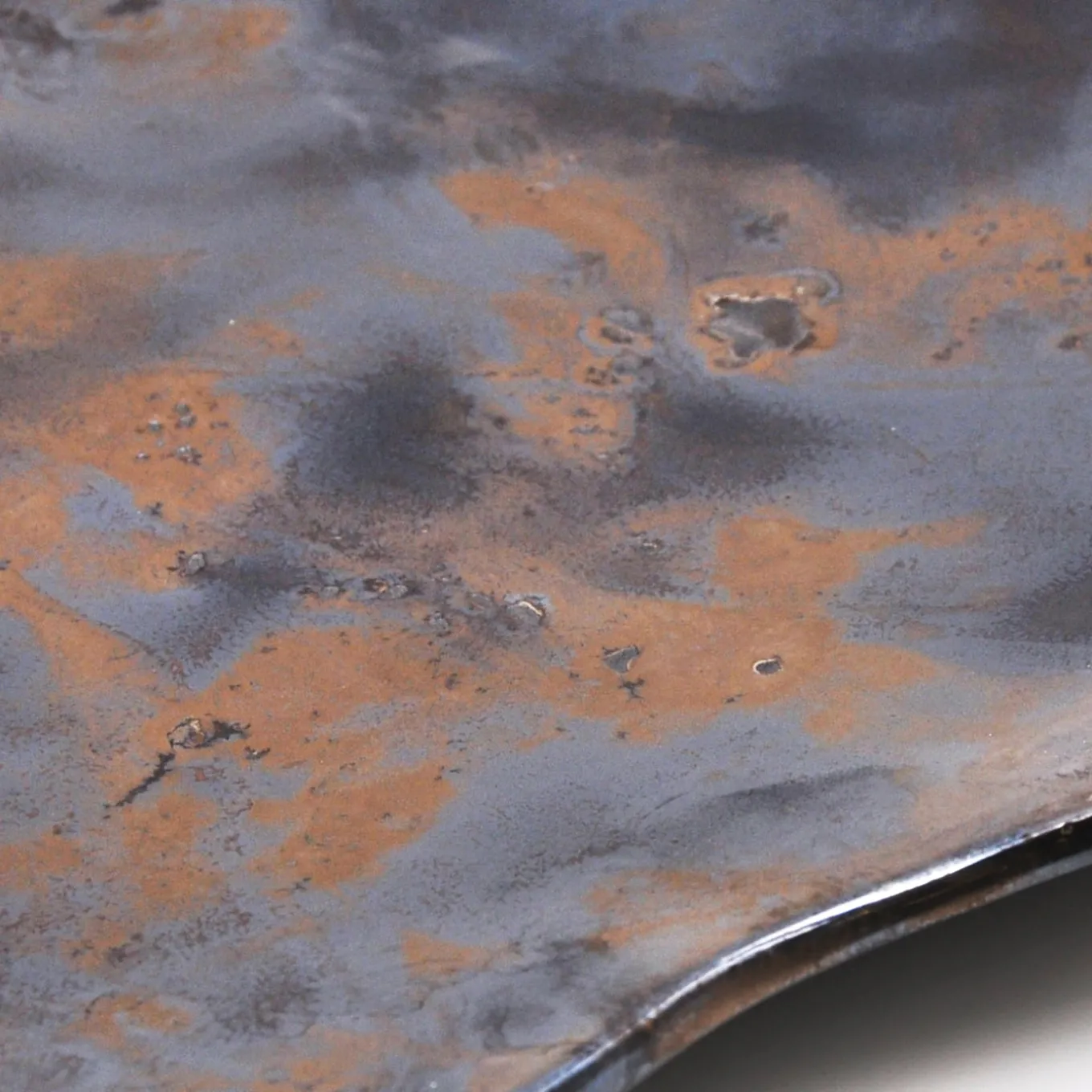 Piatto Decorativo Notte Stellata #2 in Ceramica di Nino Basso