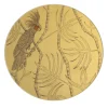 Piatto Decorativo Pappagallo Soggetto V Oro
