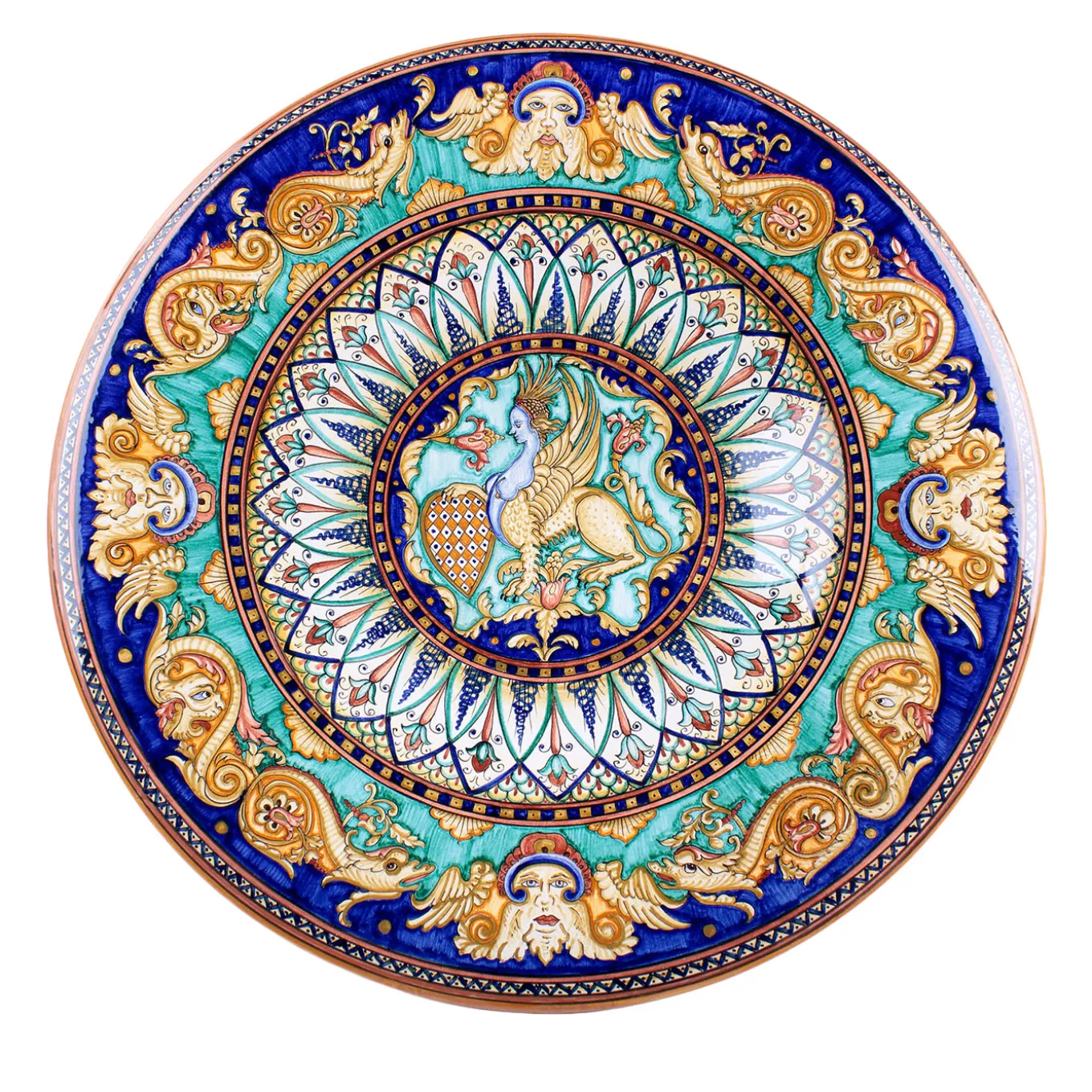 Piatto Decorativo Rotondo Dragons