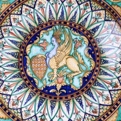 Piatto Decorativo Rotondo Dragons