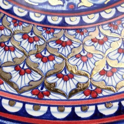 Piatto decorativo rotondo Moorish Gold