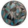 Piatto decorativo Sassi di Mare Optical Multicolor