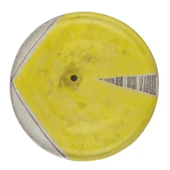 Piatto giallo Segni