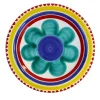 Piatto rotondo in ceramica Alicudi