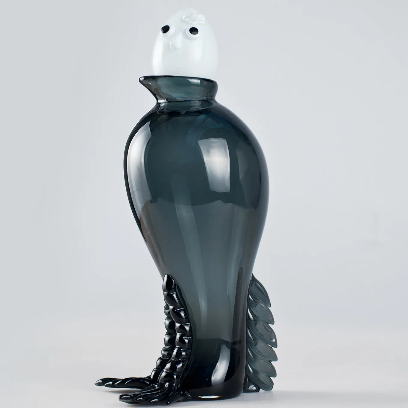 Piccione, scultura in vetro veneziano di Eliana Gerotto