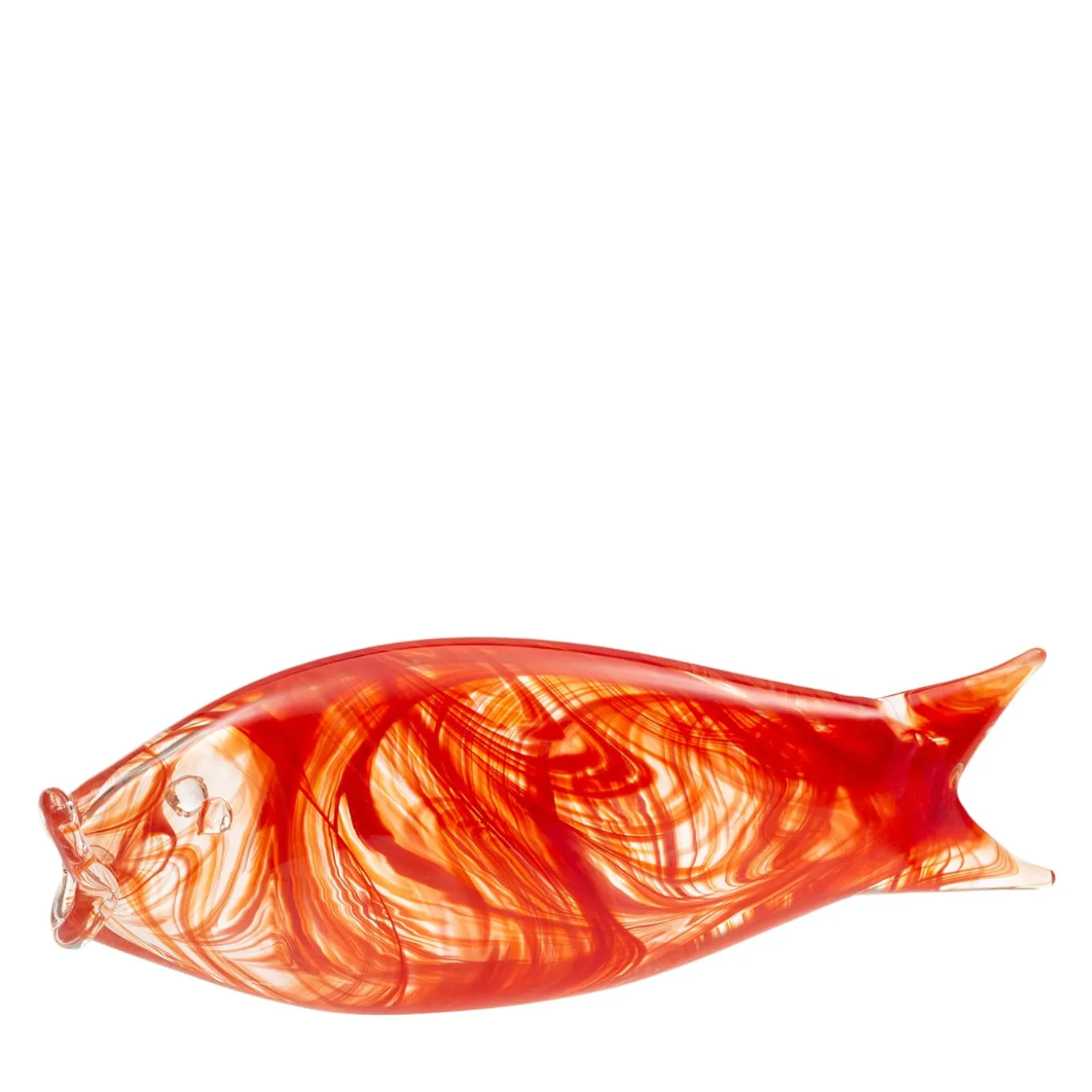 Piccolo pesce rosso in vetro di Murano