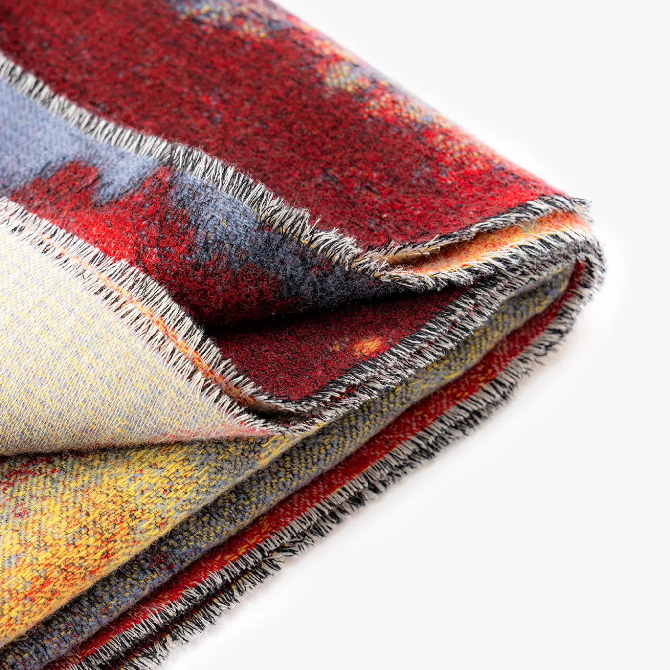 Plaid Jacquard Bliss in Lana Merino e Cashmere di Draga&Aurel