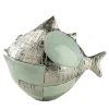 Pop pesce palla Scultura in ceramica