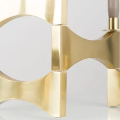 Porta Candela in Ottone Soffio