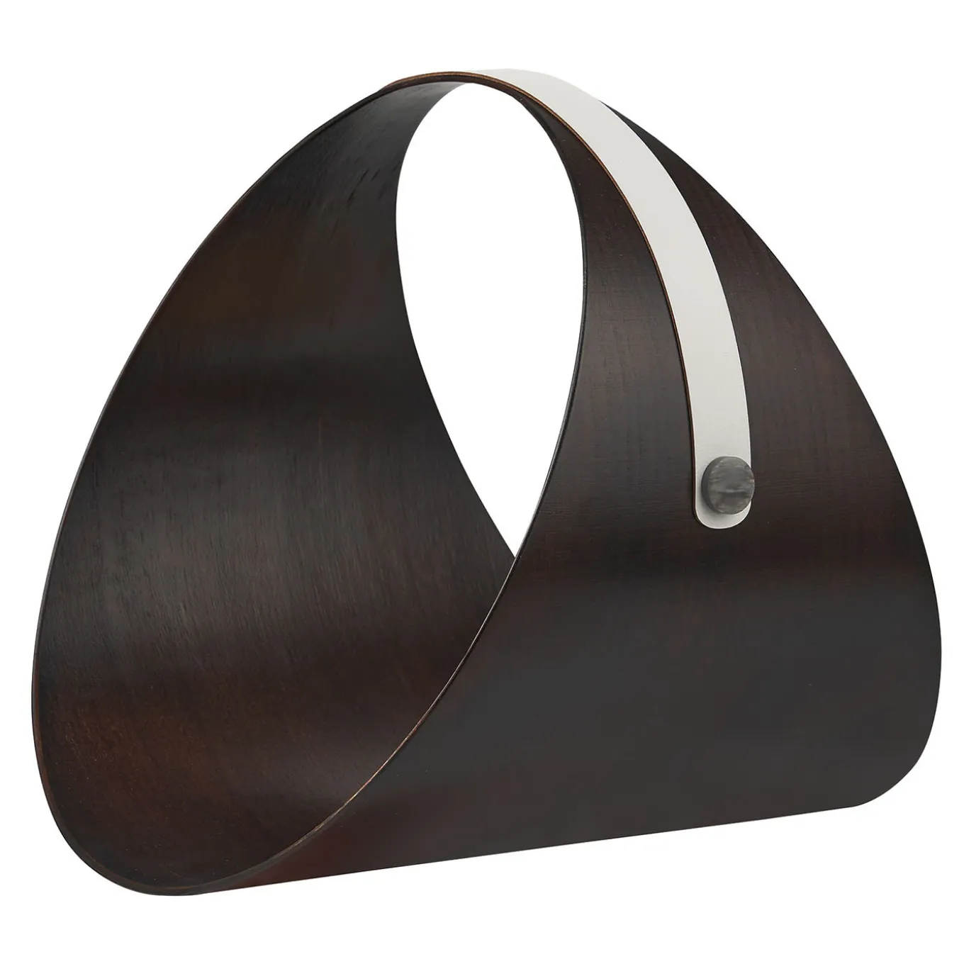 Porta legna e portariviste Ben Oyster Wenge