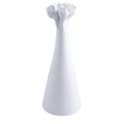 Portacandela Le Fiorite Bianco