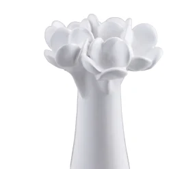 Portacandela Le Fiorite Bianco