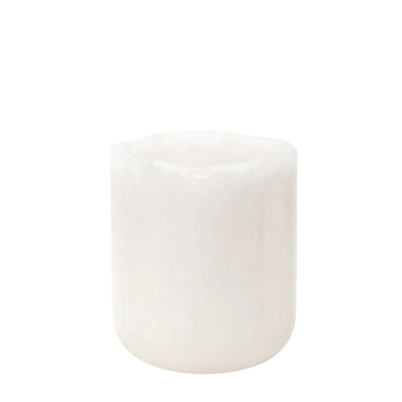 Portacandele Arch S in Onice Bianco di Piet Boon