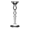 Portacandele basso in cristallo Collier