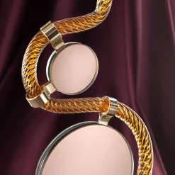 Portacandele Double-Face Oro