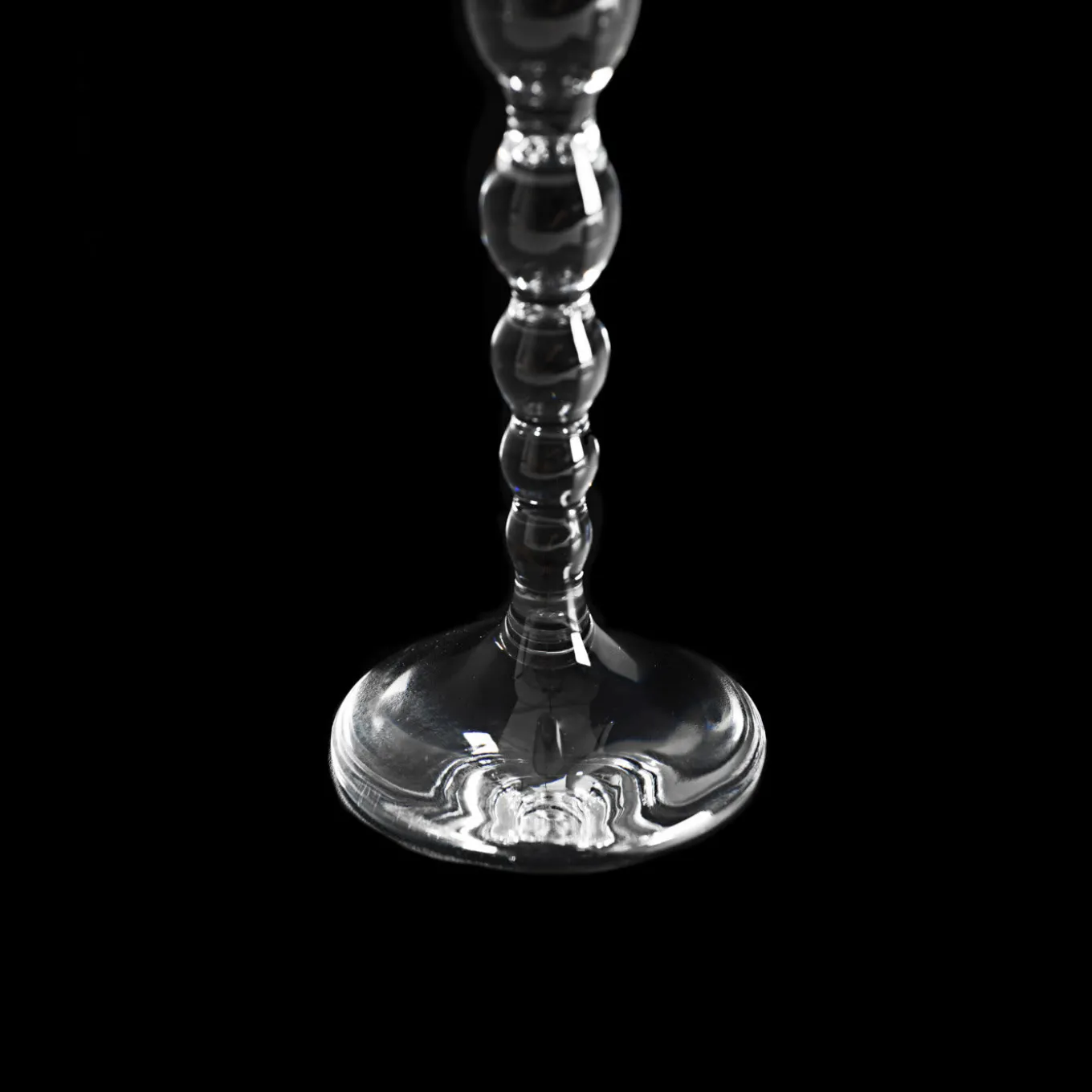 Portacandele in cristallo Collier