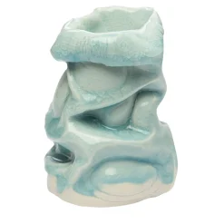 Portacandele Stones in Porcellana Azzurro Chiaro #3