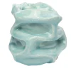 Portacandele Stones in Porcellana Azzurro Chiaro #2