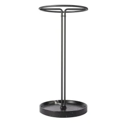 Portaombrelli Pietra L07 in marmo Nero Marquinia di Piero Lissoni