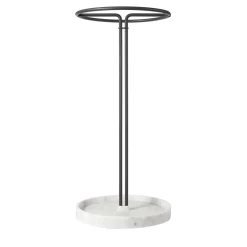Portaombrelli Pietra L07 in marmo Bianco Carrara di Piero Lissoni