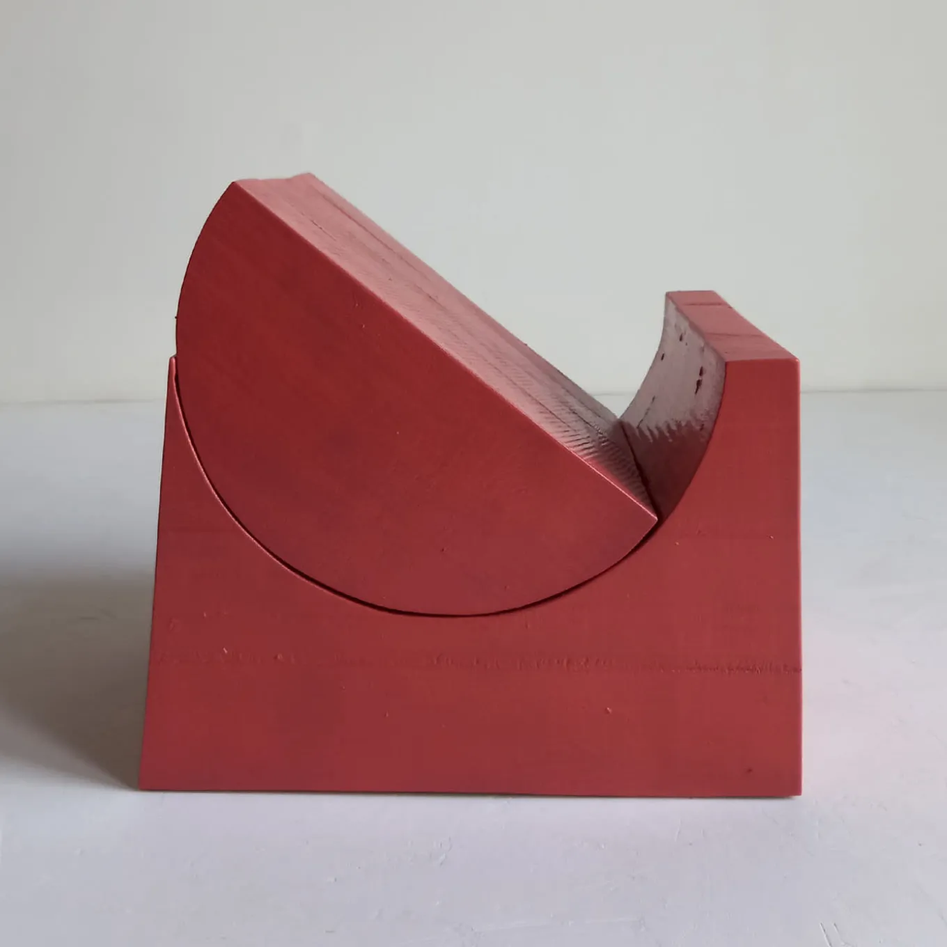 Portariviste in Legno Rosso di Pietro Meccani