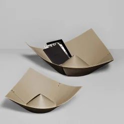Portariviste in pelle beige Sombrero