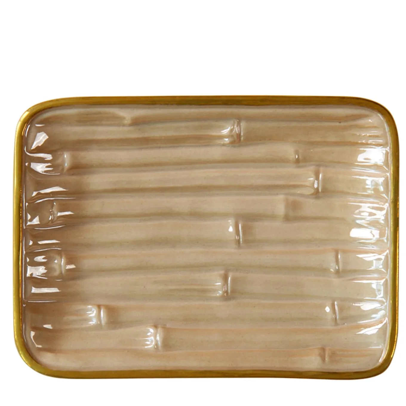 PORTASAPONE IN BAMBÙ - BEIGE