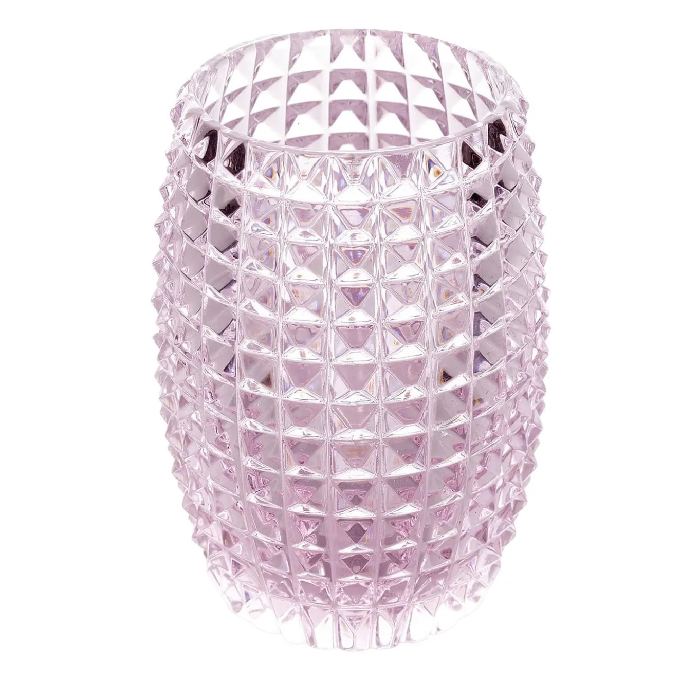 Portaspazzolino della collezione Pink Crystal