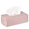 Portatovaglioli rettangolari in pelle Bottega Ash Rose di E.Borovkova