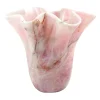 PV05 Vaso scultoreo in quarzo rosa