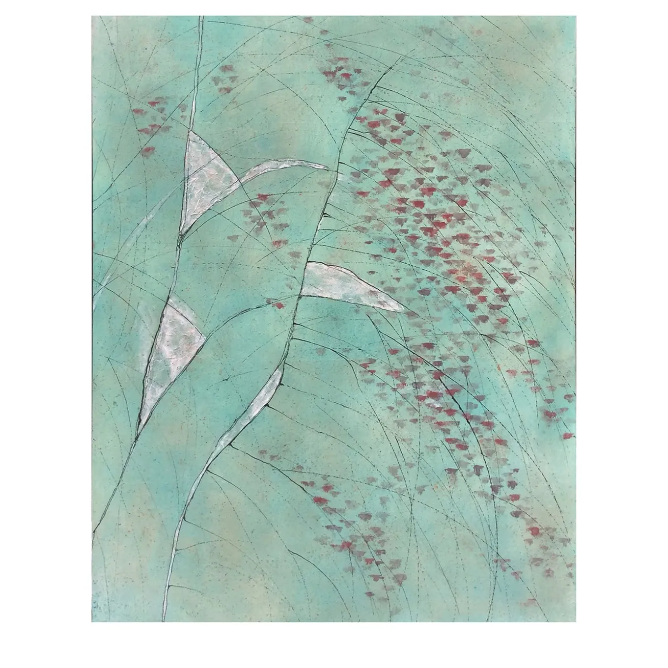 Quadro Albero verde
