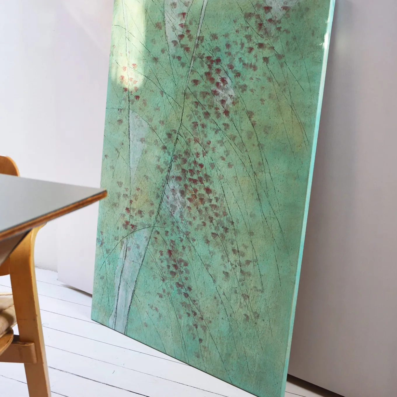 Quadro Albero verde