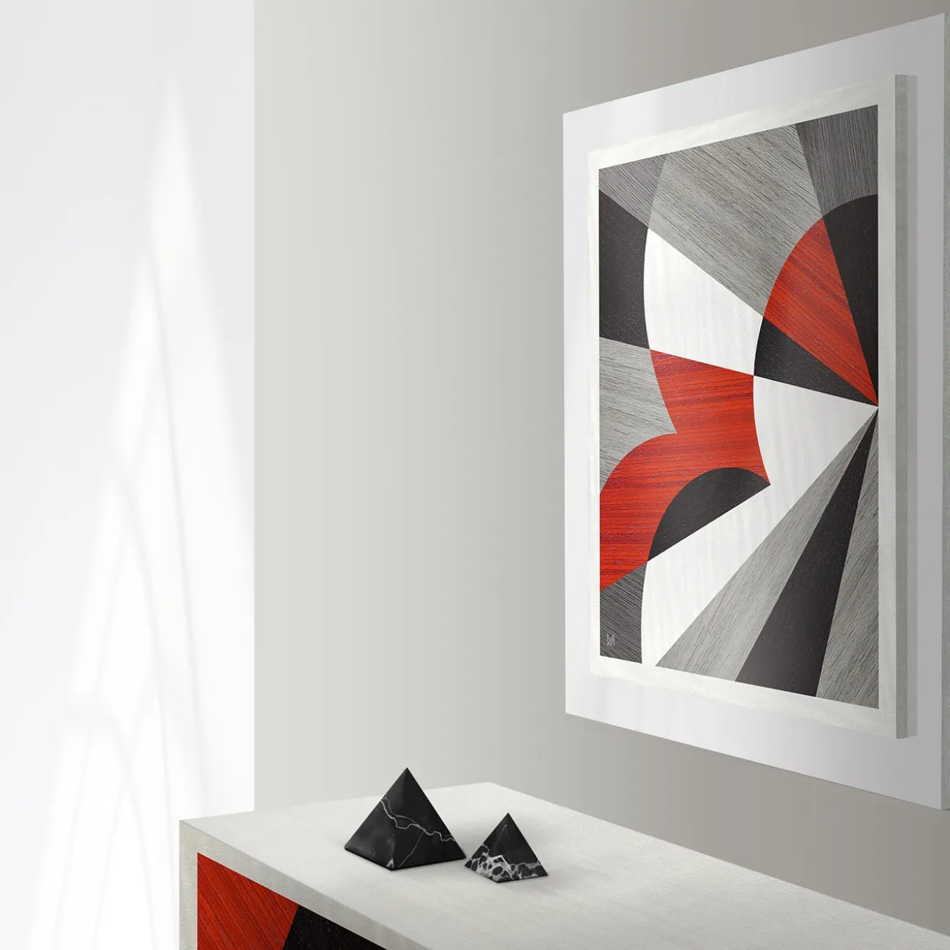 Quadro specchio Nubi