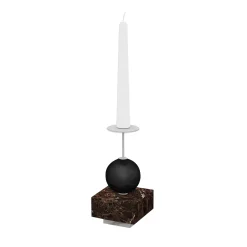 Raccontami Emperador Dark, portacandele bianco e nero