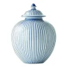 Righe Blu Potiche