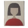 Ritratto arazzo multicolore #1