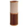 Rombini B VAso Marrone e Rosa di Ronan e Erwan Bouroullec