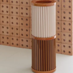 Rombini B VAso Marrone e Rosa di Ronan e Erwan Bouroullec