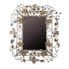 S/15 Specchio da parete floreale