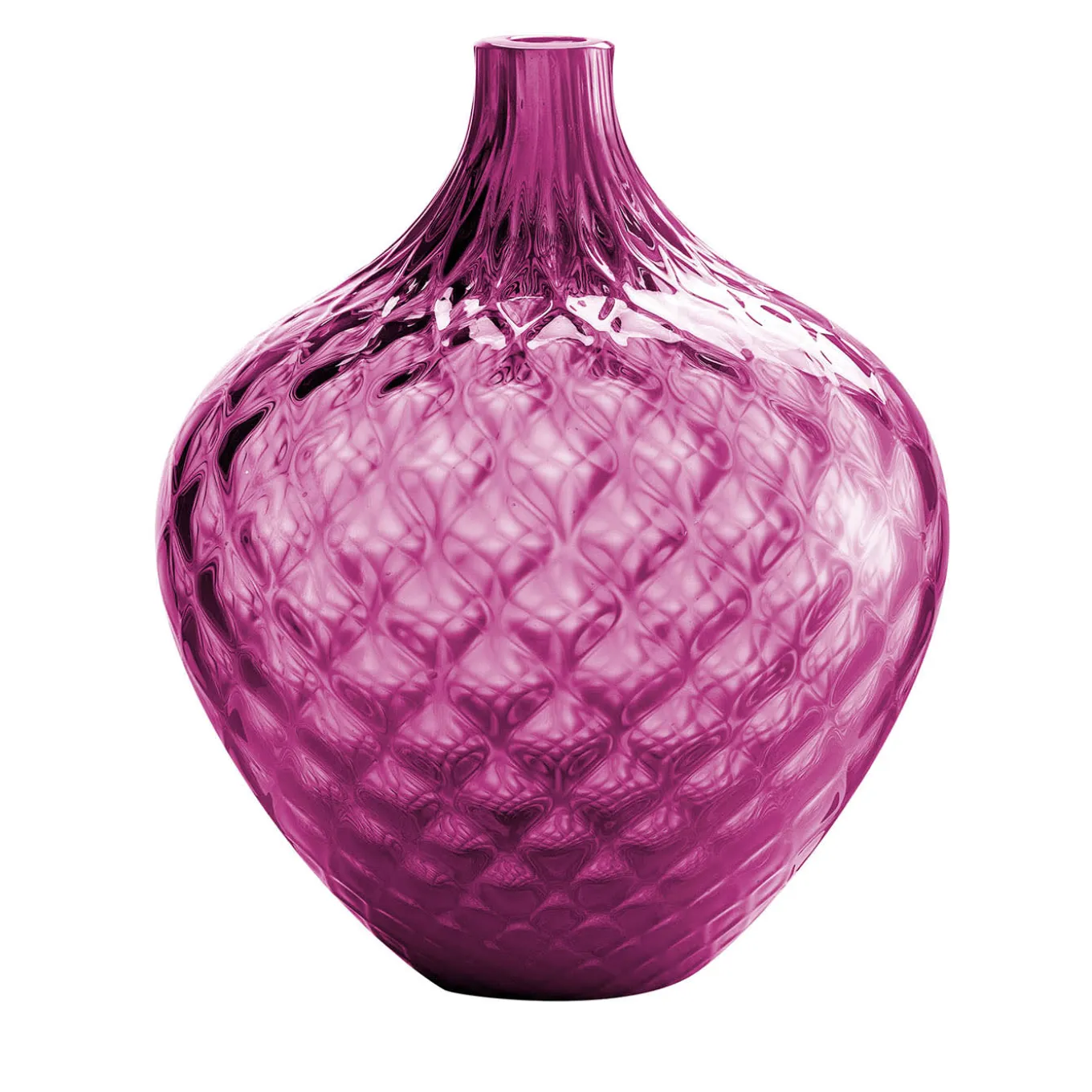Samarcanda Vaso decorativo medio Balloton rosso rubino