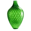 Samarcanda Vaso decorativo alto Balloton verde pino