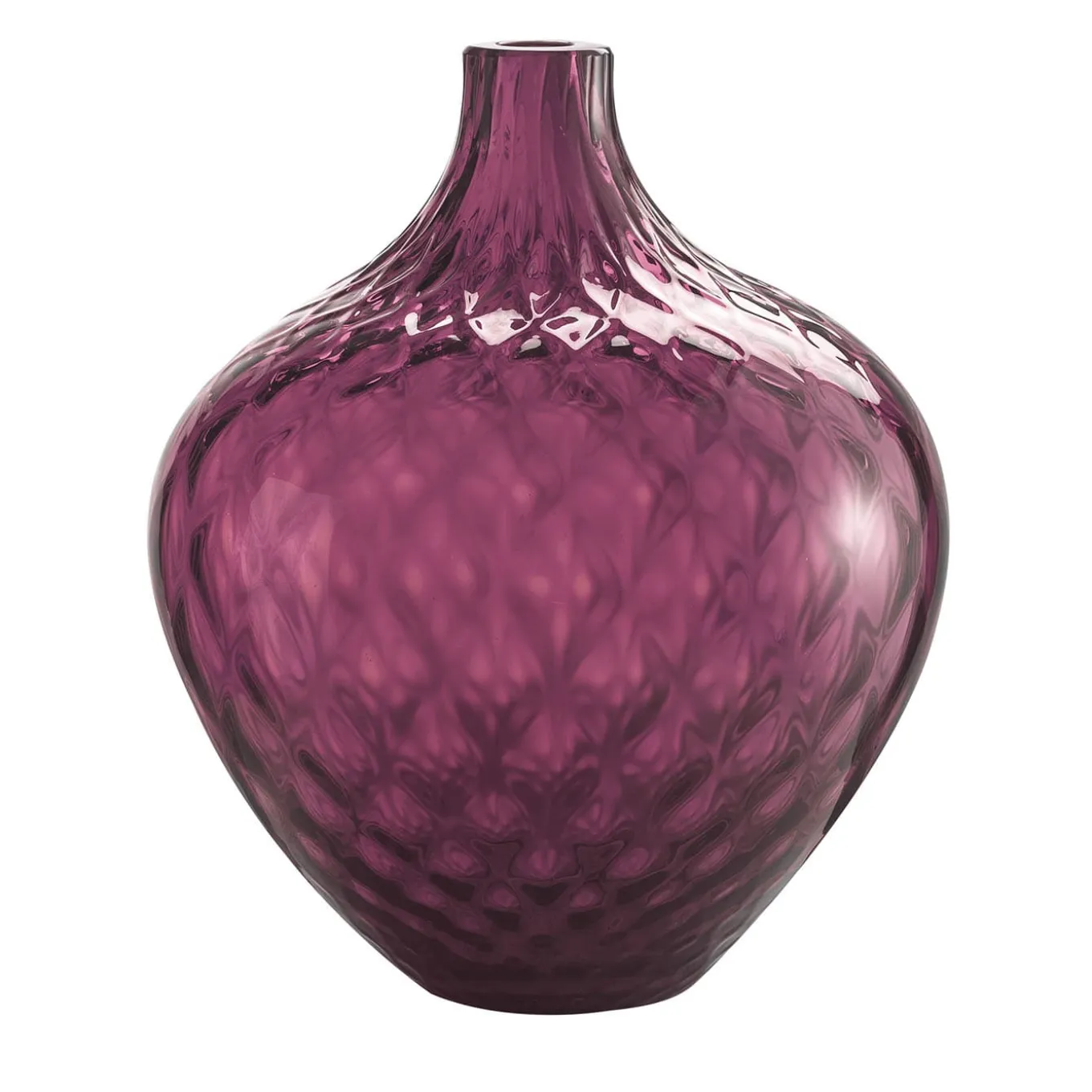 Samarcanda Vaso decorativo medio Balloton Plum