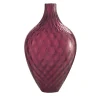 Samarcanda Vaso decorativo alto Balloton viola