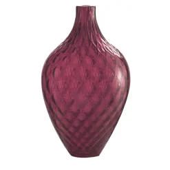 Samarcanda Vaso decorativo alto Balloton viola