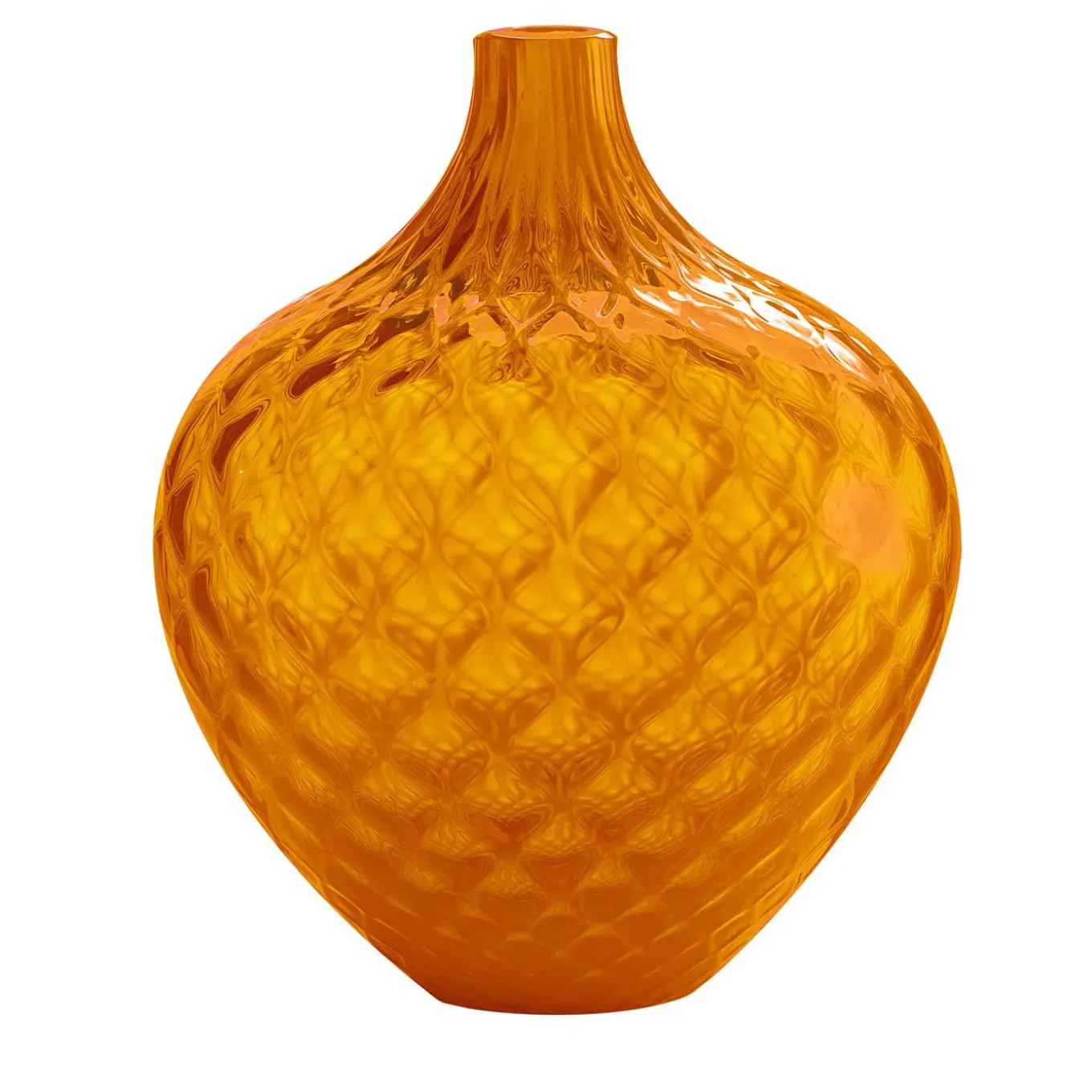 Samarcanda Vaso decorativo medio arancione Balloton