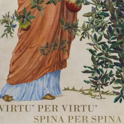 Scagliola e olio a rilievo di Lodovico Cupioli